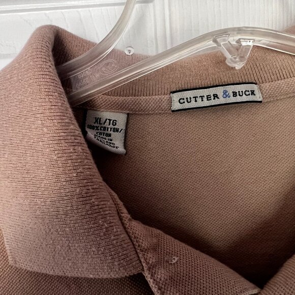 Cutter & Buck Indiana Hoosiers Final Four 2002 Polo Shirt Men's XL Dark Tan EUC - Picture 4 of 5